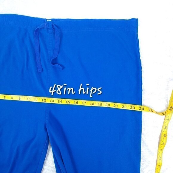 Maevn Blue Stylish Medical Workwear Scrub Pants Size XL - Picture 6 of 9